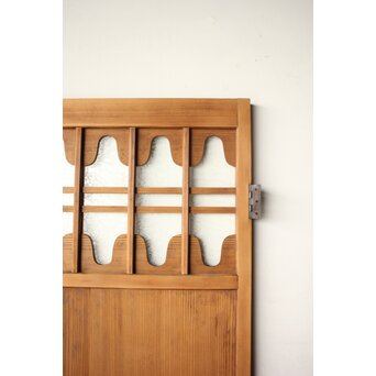 にかわガラス 装飾雪隠戸 2枚1組　GD0290 