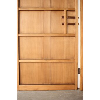 にかわガラス 装飾雪隠戸 2枚1組　GD0290 