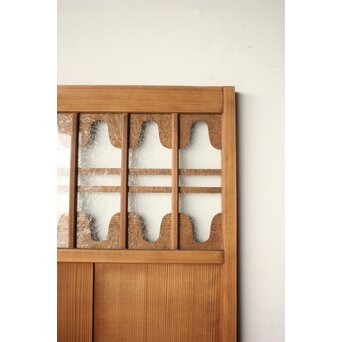 にかわガラス 装飾雪隠戸 2枚1組　GD0290 