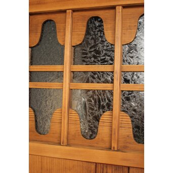 にかわガラス 装飾雪隠戸 2枚1組　GD0290 