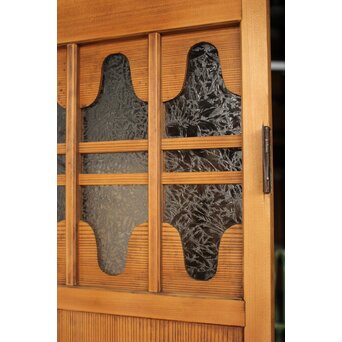 にかわガラス 装飾雪隠戸 2枚1組　GD0290 