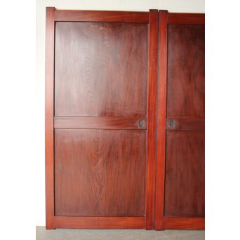 総欅一枚板戸 4枚1組　B1097 