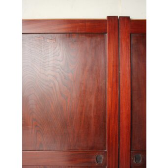 総欅一枚板戸 4枚1組　B1097 