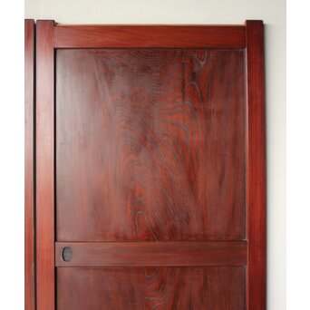 総欅一枚板戸 4枚1組　B1097 