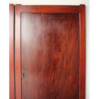 総欅一枚板戸 4枚1組　B1097 