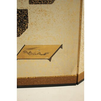 雛道具図 屏風 一双　Z651 