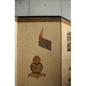 雛道具図 屏風 一双　Z651 