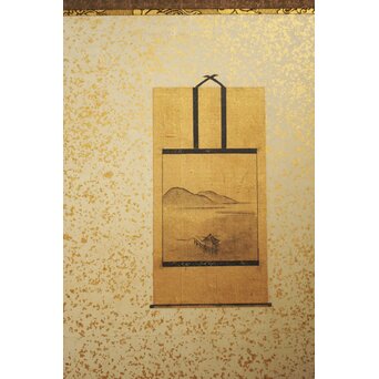 雛道具図 屏風 一双　Z651 