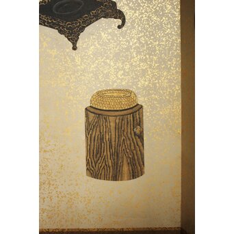 雛道具図 屏風 一双　Z651 