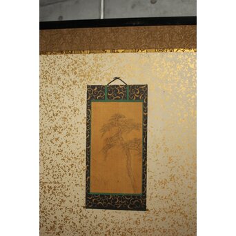 雛道具図 屏風 一双　Z651 