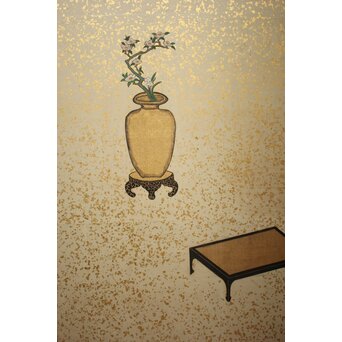 雛道具図 屏風 一双　Z651 