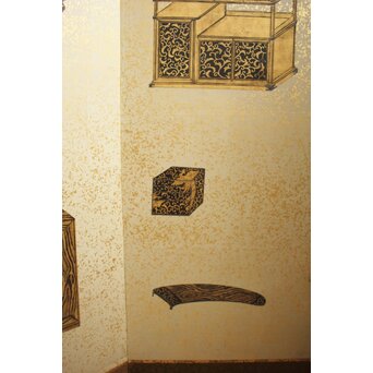 雛道具図 屏風 一双　Z651 