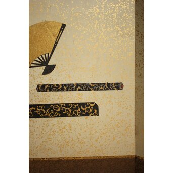 雛道具図 屏風 一双　Z651 