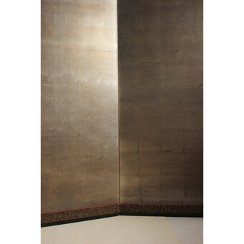 銀屏風 六曲一双　Z652 