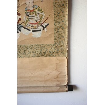 武田二十四将図 紙本掛軸　Z655 