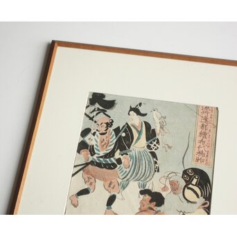 歌川国芳 浮世絵木版画 流行逢都絵希代稀物　Z663 