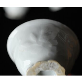 清 徳化窯白磁 10客　P560 