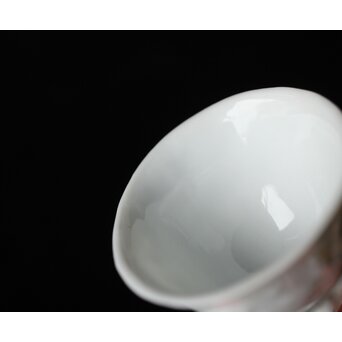 清 徳化窯白磁 10客　P560 