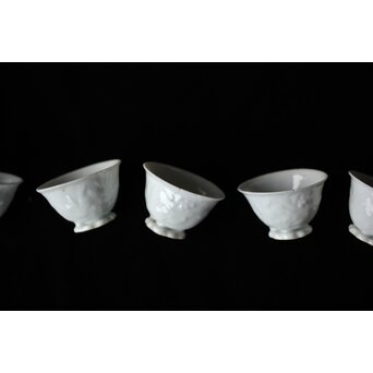 清 徳化窯白磁 10客　P560 