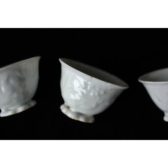 清 徳化窯白磁 10客　P560 