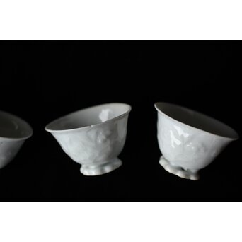 清 徳化窯白磁 10客　P560 