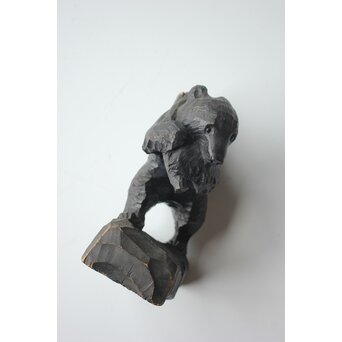 堀井民芸 熊木彫　X601 