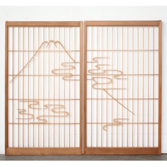 富士 大書院戸 2枚1組　R0470