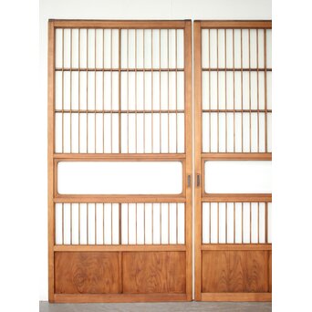 障子風 ガラス戸 2枚1組　GD0292 