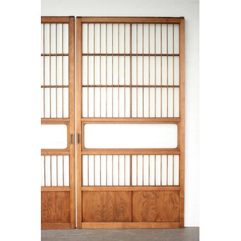 障子風 ガラス戸 2枚1組　GD0292 