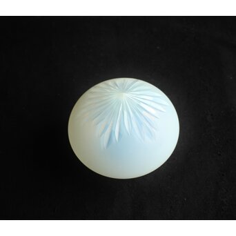オパールセントガラス 切子電笠　A504