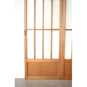 モールガラス 細身ガラス戸 2枚1組　GD0297 