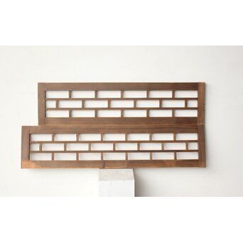 あみだ模様格子欄間 2枚1組　R0484