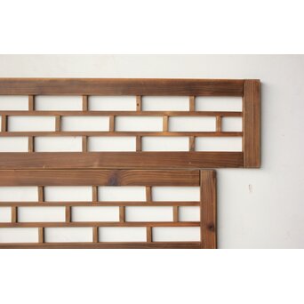 あみだ模様格子欄間 4枚1組　R0485 