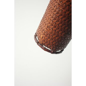 石川四海 筒型竹籠 花生　U381 