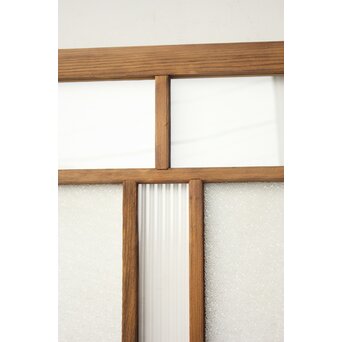 枯れた小型ガラス戸 2枚1組　GD0298 