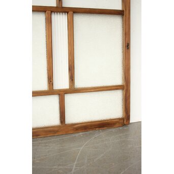 枯れた小型ガラス戸 2枚1組　GD0298 