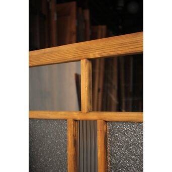 枯れた小型ガラス戸 2枚1組　GD0298 