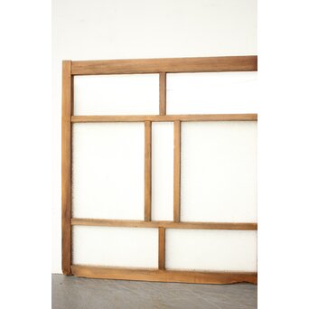 枯れた小型ガラス戸 2枚1組　GD0298 