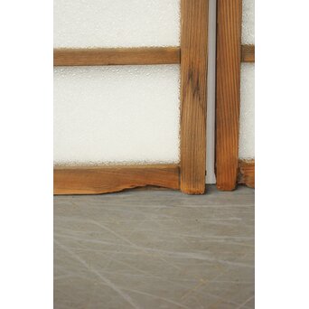 枯れた小型ガラス戸 2枚1組　GD0298 