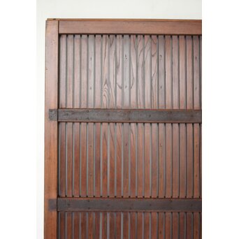 総欅格子蔵戸　W0209 