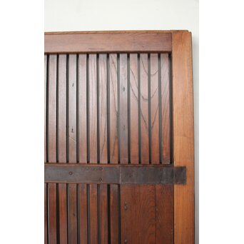 総欅格子蔵戸　W0209 