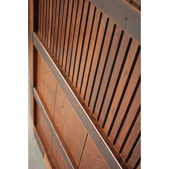 総欅格子蔵戸　W0209 