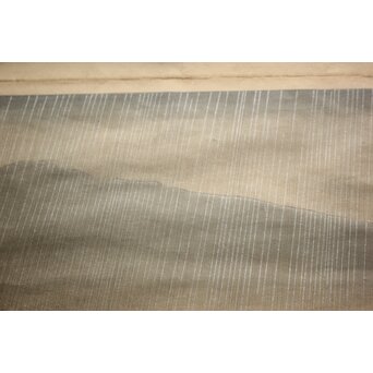 橋口五葉【邪馬渓】木版画 額装　Z684 