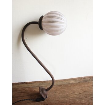 毬型シェードのブラケット照明　A0512