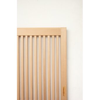 小型 白木格子戸 2枚1組　L1176 