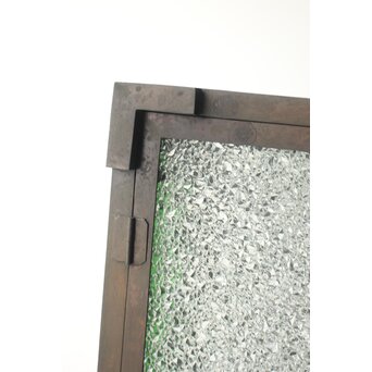 アールデコ ダイア緑色ガラス シャンデリア照明　A0516Y 