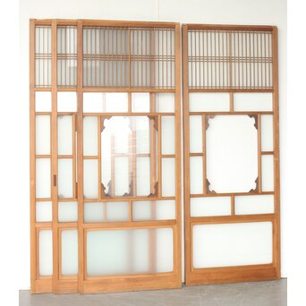 装飾ガラス戸 4枚1組　GD0300