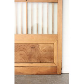 プレスガラス 玄関格子戸 2枚1組　L1177 