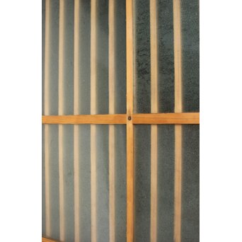 プレスガラス 玄関格子戸 2枚1組　L1177 