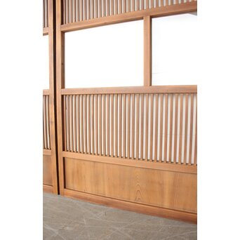 クリアガラス格子戸 2枚1組　L1178 